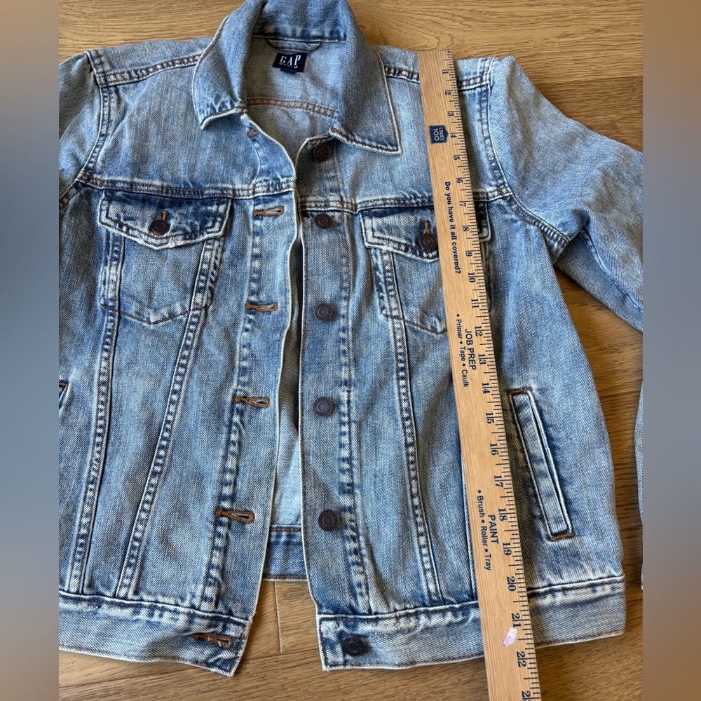Gap denim jean jacket womens large - Picture 4 of 5